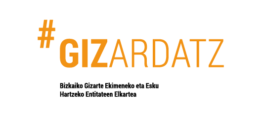 Gizardatz logo euskera
